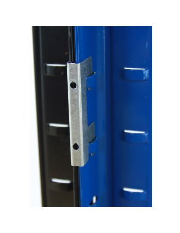 Regały Magazynowe - Łączniki szeregowe /4 szt/ do regału metalowego - Ocynkowane - product 4