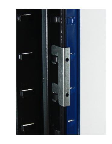 Regały Magazynowe - Łączniki szeregowe /4 szt/ do regału metalowego - Ocynkowane - product 5