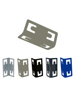 Łącznik nóg /1 szt/ do regału metalowego - Biały