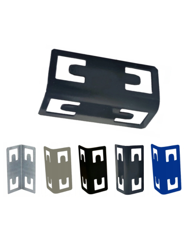 Łącznik nóg /1 szt/ do regału metalowego - Szary