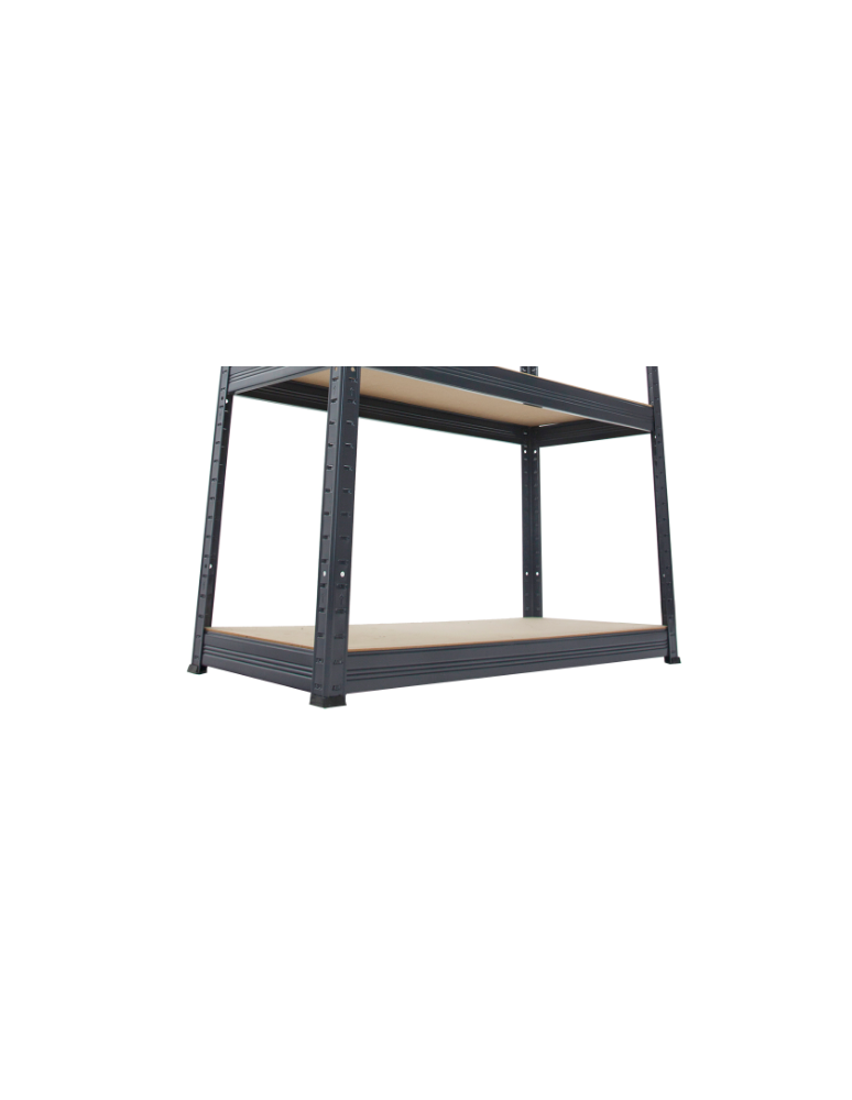 Regały Magazynowe - Stopki plastikowe /4 szt/ do regału metalowego - Czarne - product b2b.wamar.biz 3