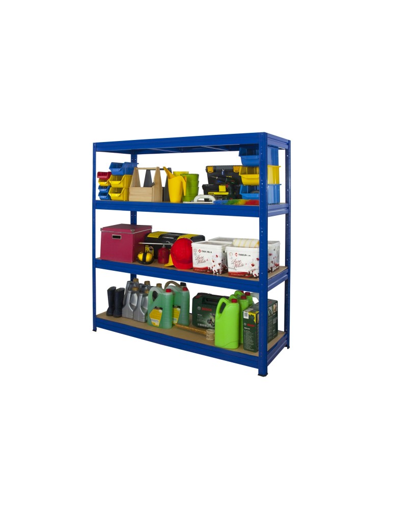 Regały - Regał do Dużych Obciążeń 177x160x60 KOLOS/ Niebieski - product b2b.wamar.biz 7