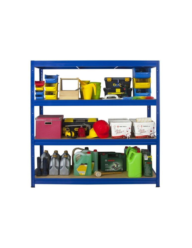 Regały - Regał do Dużych Obciążeń 177x200x60 KOLOS/ Niebieski - product b2b.wamar.biz 5