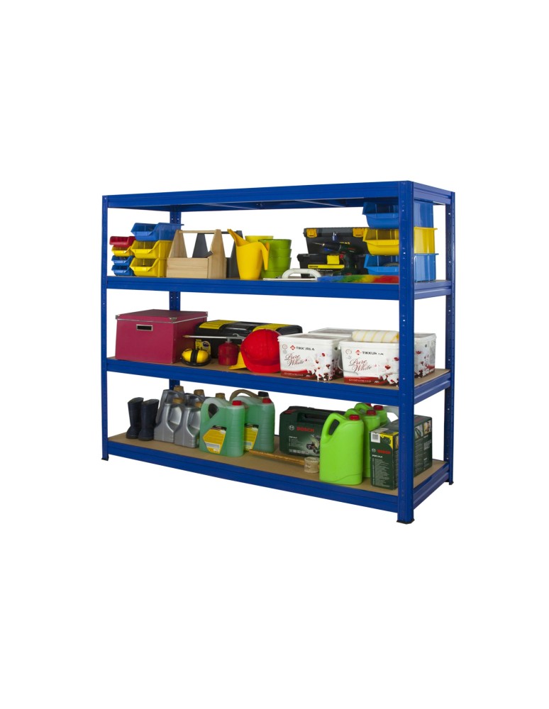 Regały - Regał do Dużych Obciążeń 177x240x60 KOLOS/ Niebieski - produkt b2b.wamar.biz 6