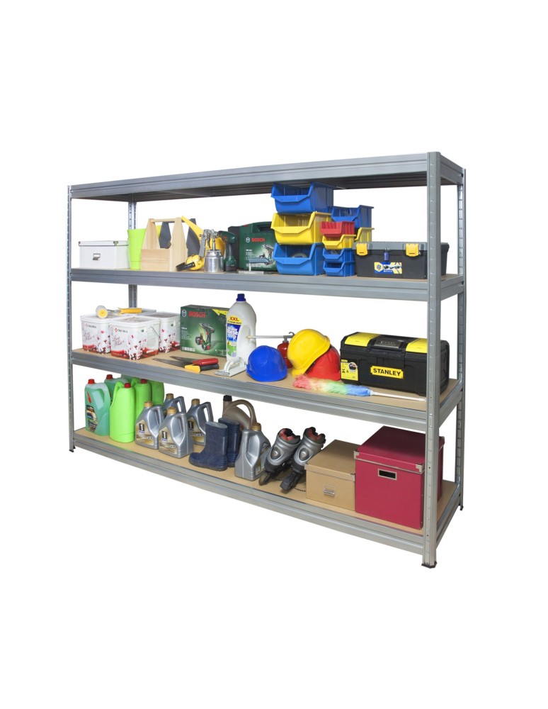 Regały - Regał do Dużych Obciążeń 177x160x60 KOLOS/ Ocynkowany - product b2b.wamar.biz 4