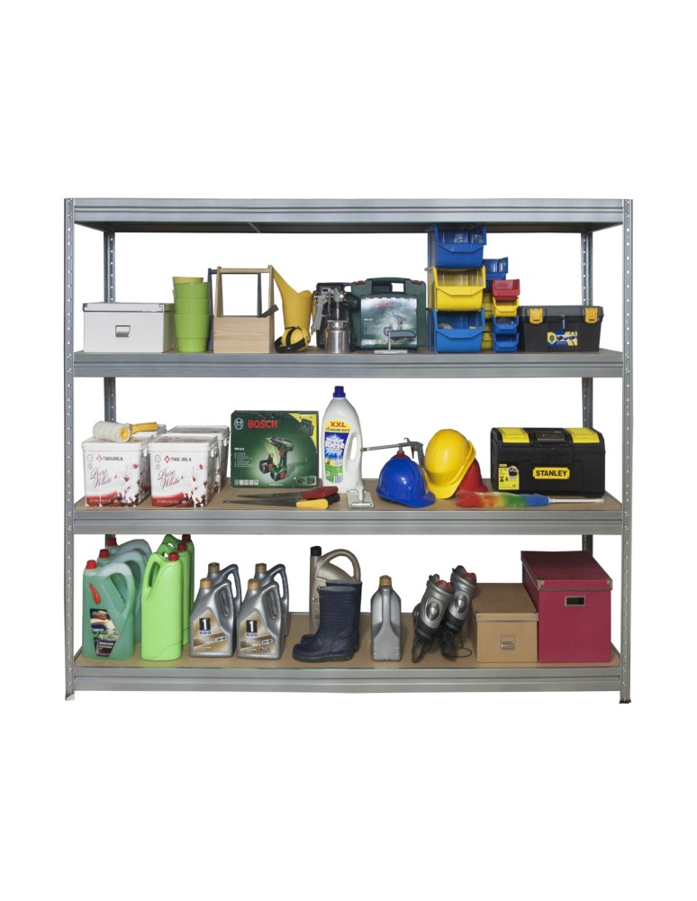 Regały - Regał do Dużych Obciążeń 177x160x60 KOLOS/ Ocynkowany - product b2b.wamar.biz 5