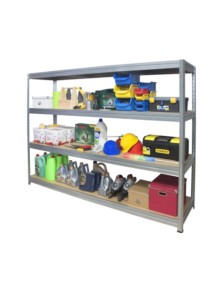 Regały - Regał do Dużych Obciążeń 177x200x60 KOLOS/ Ocynkowany - product b2b.wamar.biz 4