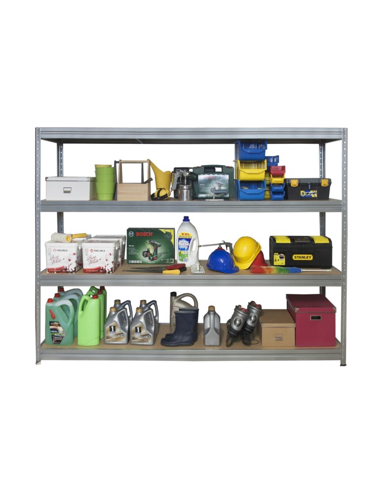 Regały - Regał do Dużych Obciążeń 177x200x60 KOLOS/ Ocynkowany - product b2b.wamar.biz 5