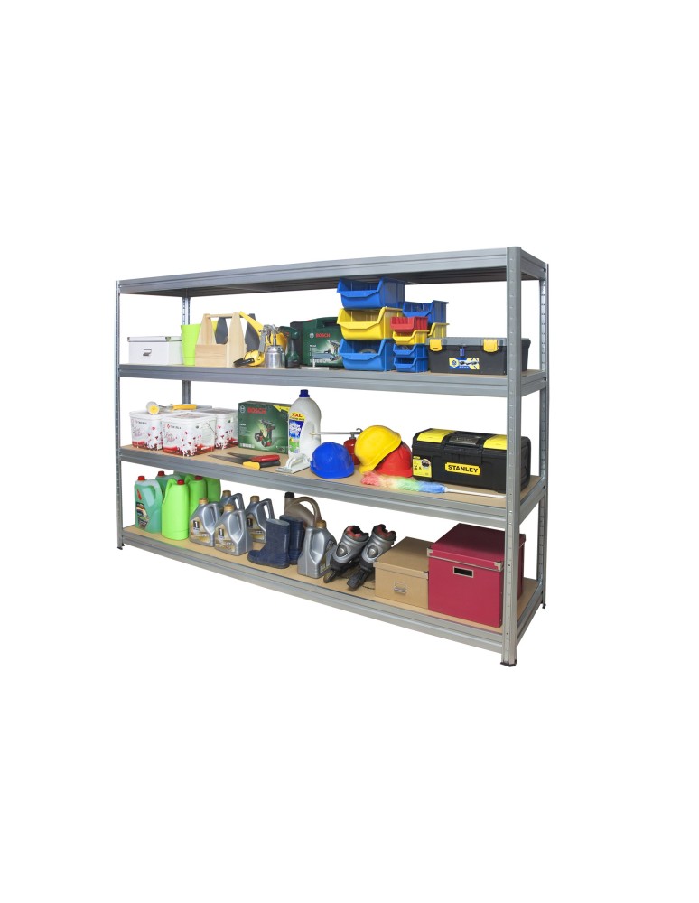 Regały - Regał do Dużych Obciążeń 177x240x60 KOLOS/ Ocynkowany - product b2b.wamar.biz 4