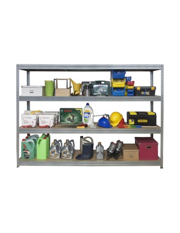 Regały - Regał do Dużych Obciążeń 177x240x60 KOLOS/ Ocynkowany - product 5