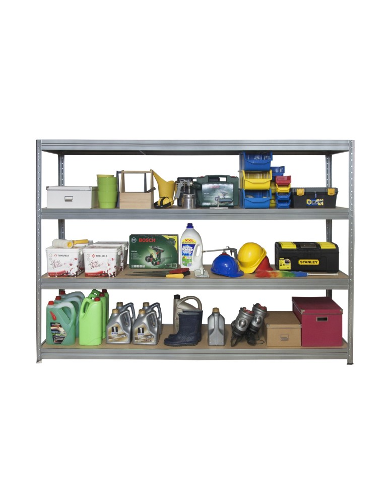 Regały - Regał do Dużych Obciążeń 177x240x60 KOLOS/ Ocynkowany - product b2b.wamar.biz 5