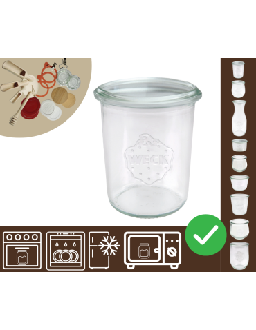 Słoiki WECK / żaroodporny słoik 160ml MOLD