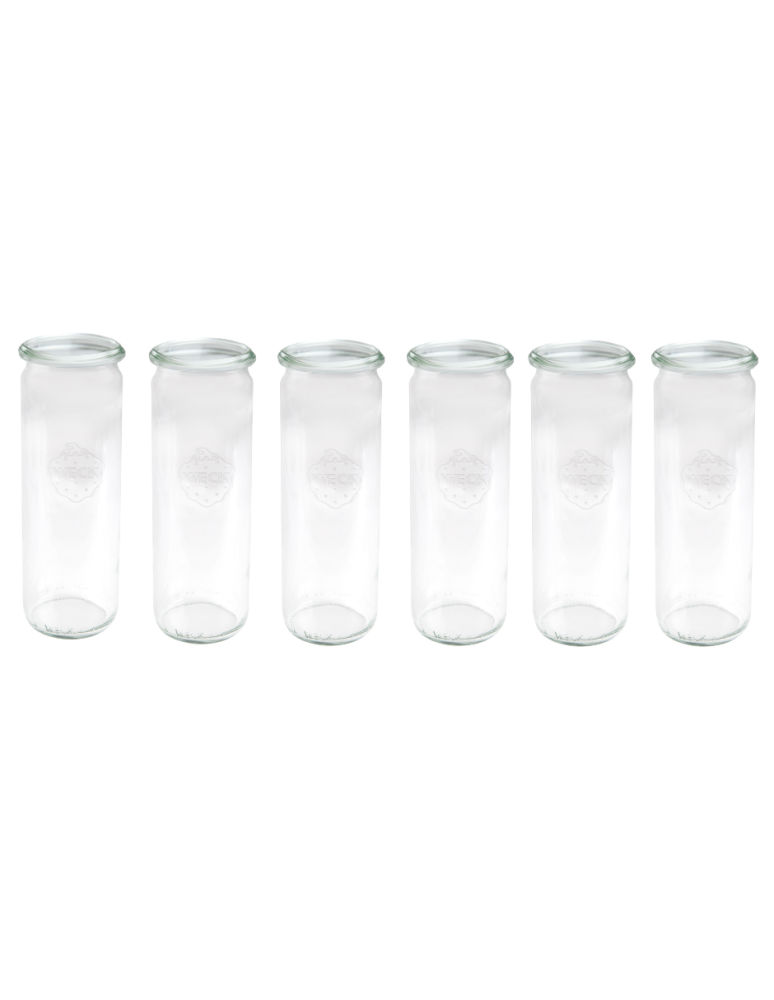 Słoiki i Dodatki - Słoiki WECK 6szt/ żaroodporny słoik 600ml CYLINDER - product b2b.wamar.biz 3