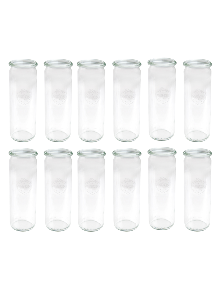 Słoiki i Dodatki - Słoiki WECK 12szt/ żaroodporny słoik 600ml CYLINDER - product b2b.wamar.biz 3