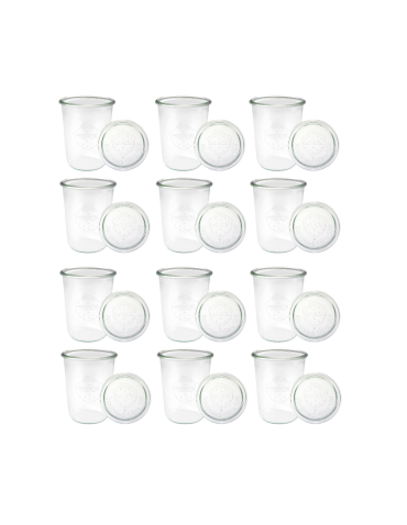 Słoiki i Dodatki - Słoiki WECK 12szt/ szklane wieko słoik 850ml MOLD - product 3