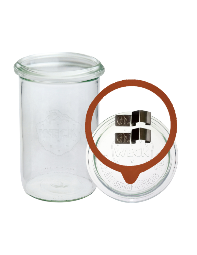 Słoiki i Dodatki - Słoiki WECK / szkl. wieko,gumka, bl słoik 1050ml 1l MOLD - product b2b.wamar.biz 3