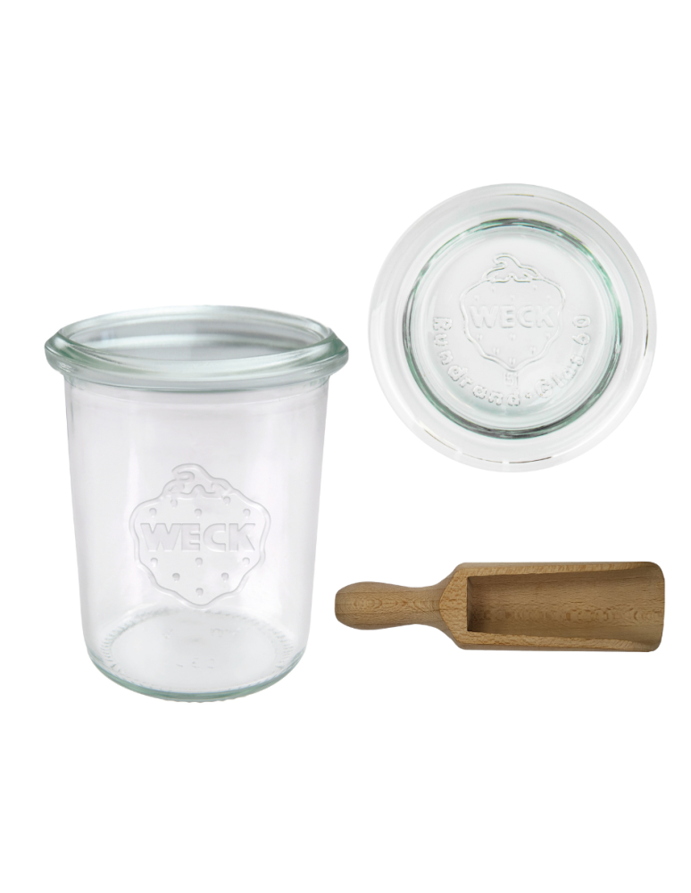 Słoiki i Dodatki - Słoiki WECK / szklane wieko, miarka słoik 160ml MOLD - product b2b.wamar.biz 3