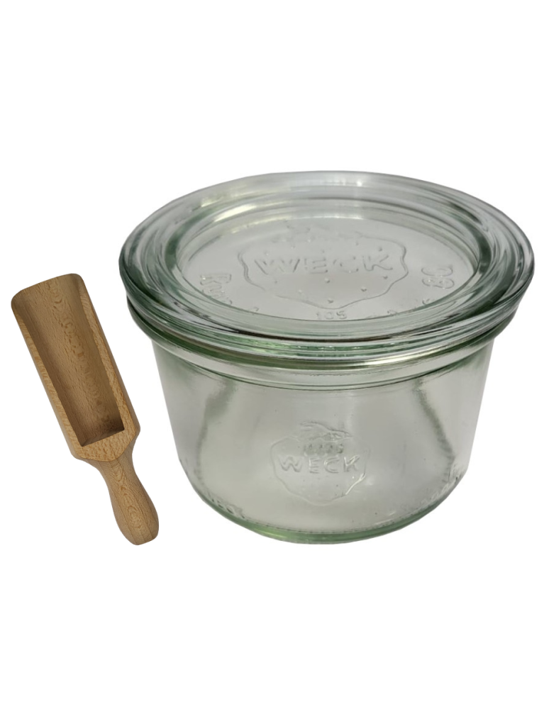 Słoiki i Dodatki - Słoiki WECK / szklane wieko, miarka słoik 200ml MOLD - product b2b.wamar.biz 3
