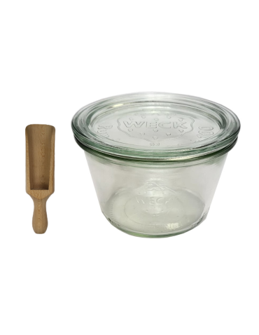Słoiki i Dodatki - Słoiki WECK / szklane wieko, miarka słoik 370ml MOLD - product 3