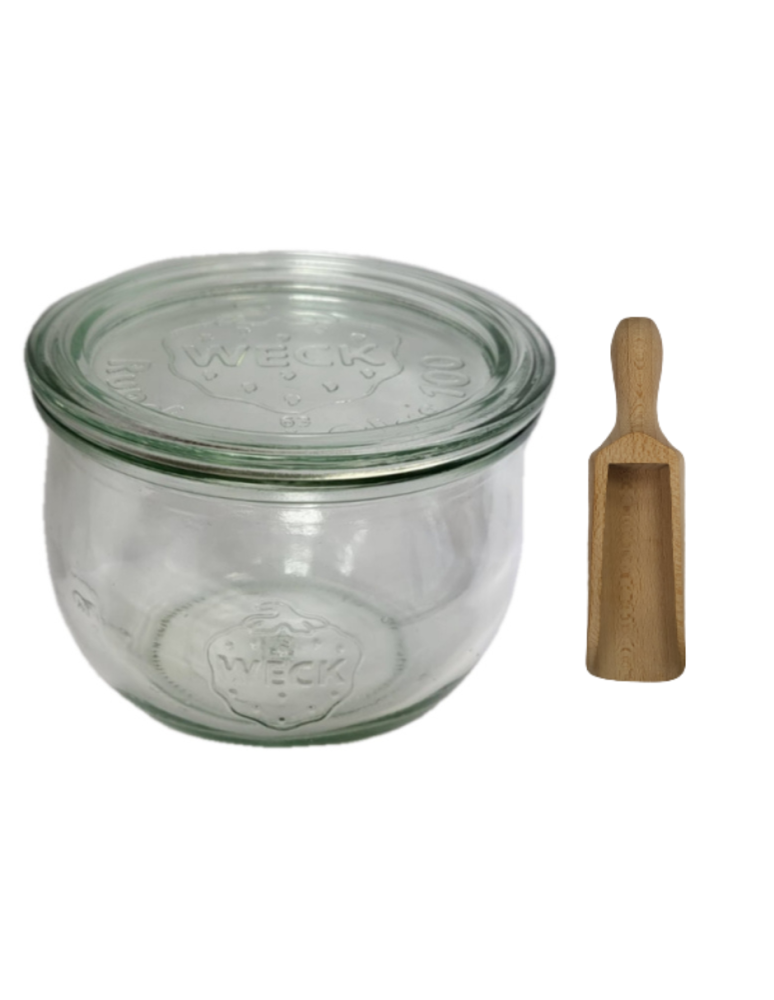 Słoiki i Dodatki - Słoiki WECK / szklane wieko, miarka słoik 580ml TULIP - product b2b.wamar.biz 3