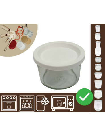 Słoiki WECK / plastikowe wieko słoik 200ml MOLD