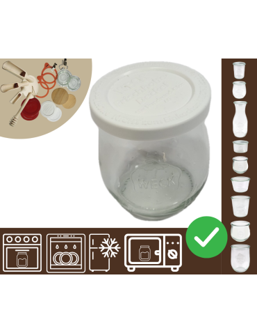 Słoiki WECK / plastikowe wieko słoik 220ml TULIP