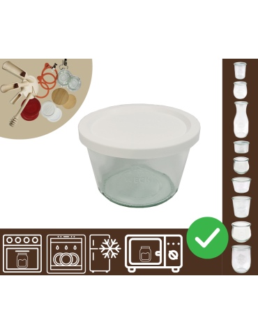 Słoiki WECK / plastikowe wieko słoik 370ml MOLD