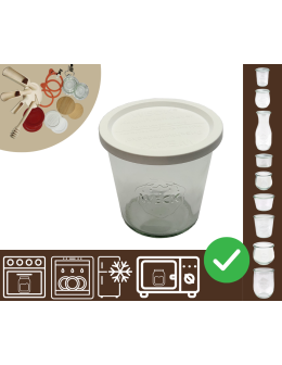 Słoiki WECK / plastikowe wieko słoik 580ml MOLD