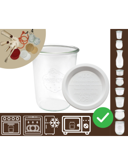 Słoiki WECK / plastikowe wieko słoik 850ml MOLD