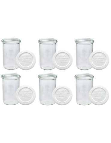 Słoiki i Dodatki - Słoiki WECK 6szt/ plastikowe wieko słoik 1050ml 1l MOLD - product 3