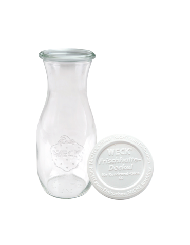 Słoiki i Dodatki - Słoiki WECK / plastikowe wieko KARAFKA 1l 1062ml BUTELKA - product 3