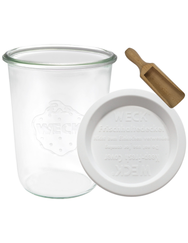 Słoiki i Dodatki - Słoiki WECK / plastikowe wieko, miarka słoik 850ml MOLD - product 3