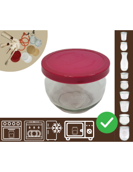 Słoiki WECK / silikonowe wieko słoik 370ml TULIP