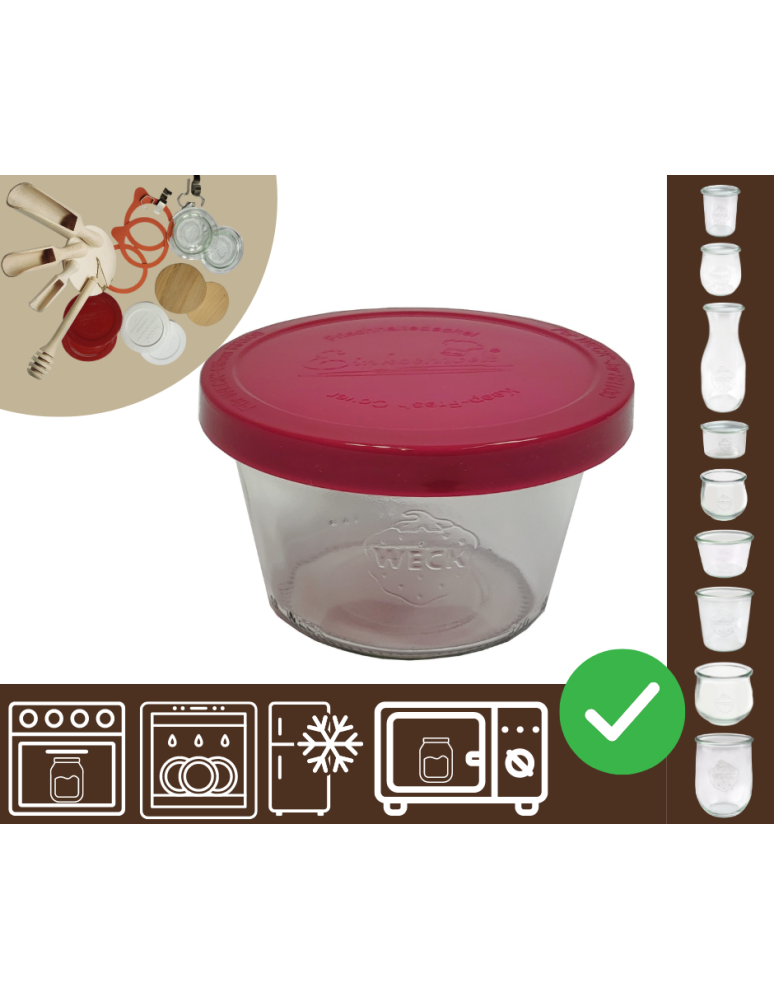 Słoiki i Dodatki - Słoiki WECK / silikonowe wieko słoik 370ml MOLD - product b2b.wamar.biz 1