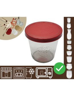 Słoiki WECK / silikonowe wieko słoik 580ml MOLD