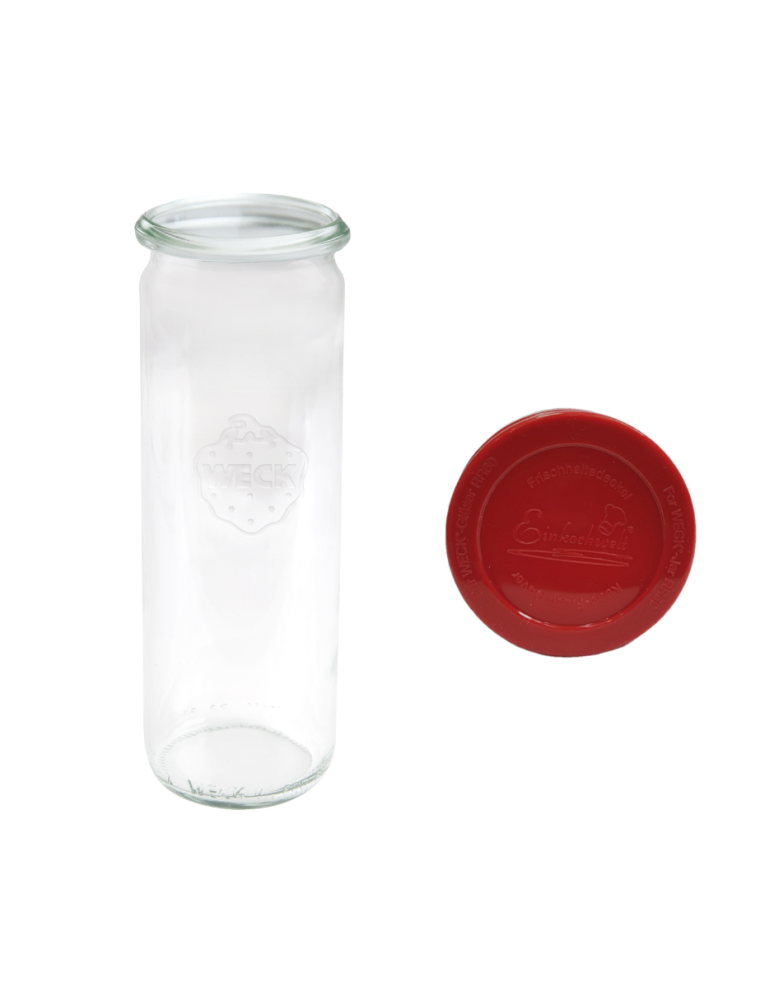 Słoiki i Dodatki - Słoiki WECK / silikonowe wieko słoik 600ml CYLINDER - product b2b.wamar.biz 3