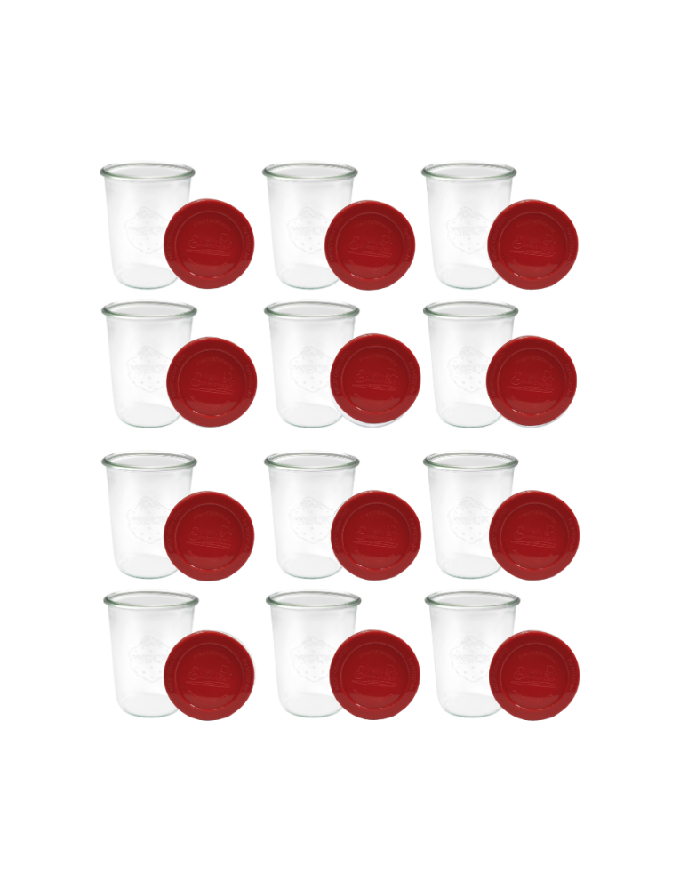 Słoiki i Dodatki - Słoiki WECK 12szt/ silikonowe wieko słoik 850ml MOLD - product b2b.wamar.biz 3