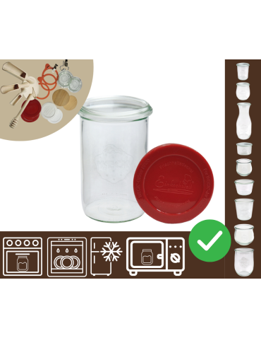 Słoiki WECK / silikonowe wieko słoik 1050ml 1l MOLD