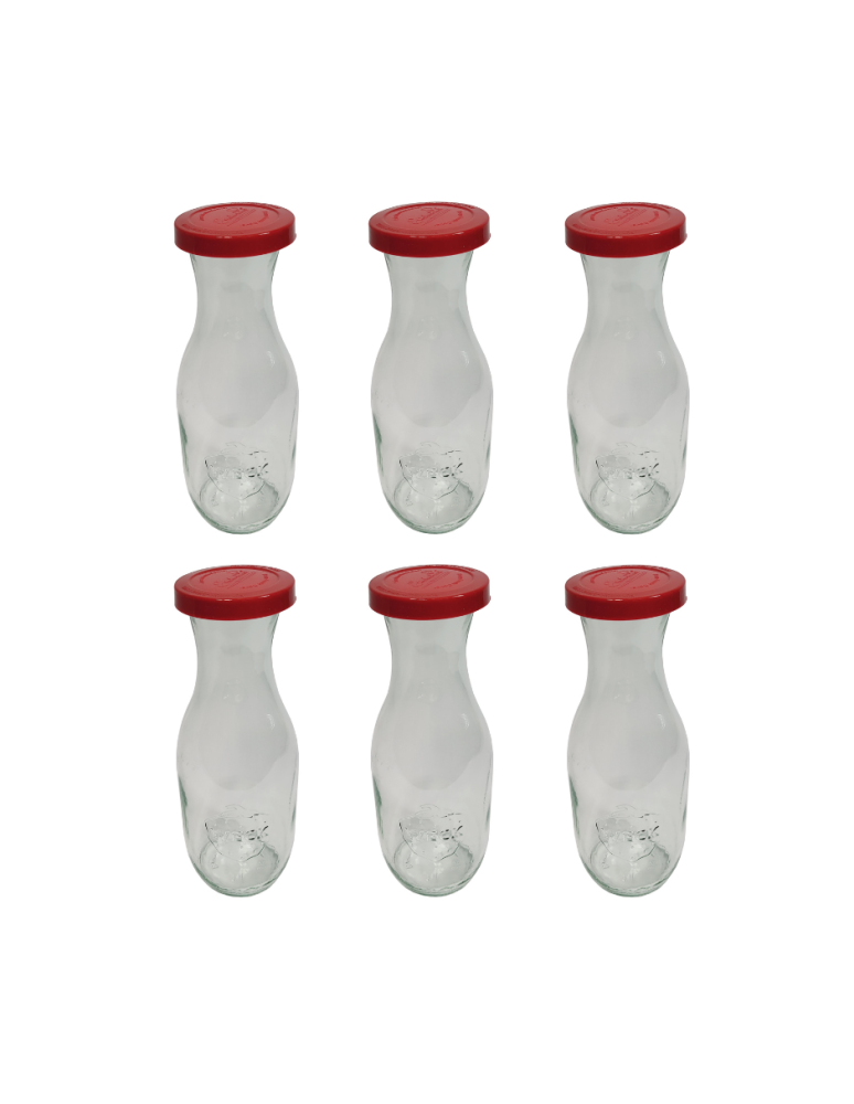 Słoiki i Dodatki - Słoiki WECK 6szt/ silikonowe wieko KARAFKA 1l 1062ml BUTELKA - product b2b.wamar.biz 3