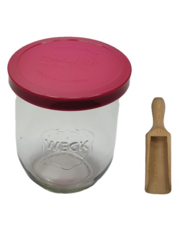 Słoiki i Dodatki - Słoiki WECK / silikonowe wieko, miarka słoik 1l 1062ml TULIP - product 3