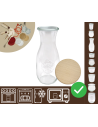 Słoiki WECK / drewniane wieko KARAFKA 1l 1062ml BUTELKA
