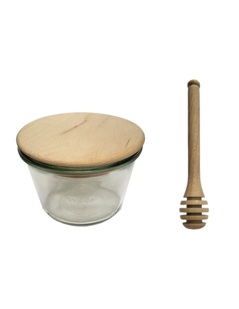 Słoiki i Dodatki - Słoiki WECK / drewniane wieko, nabierak słoik 370ml MOLD - product b2b.wamar.biz 3