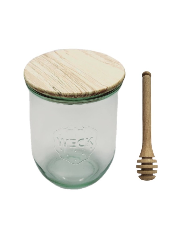 Słoiki i Dodatki - Słoiki WECK / drewniane wieko, nabierak słoik 1l 1062ml TULIP - product b2b.wamar.biz 3