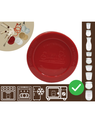 Słoiki WECK / silikonowe wieko 60mm do SŁOIK WECK