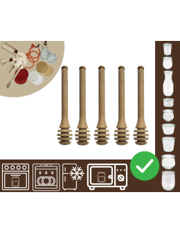 Słoiki WECK / nabierak do miodu 11cm 5szt do SŁOIK WECK
