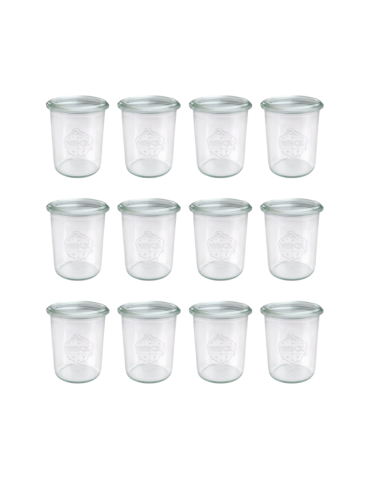 Słoiki i Dodatki - Słoiki WECK x12 / żaroodporny słoik 160ml MOLD - product 3
