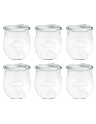 Słoiki i Dodatki - Słoiki WECK 6szt/ żaroodporny słoik 220ml TULIP - product 3