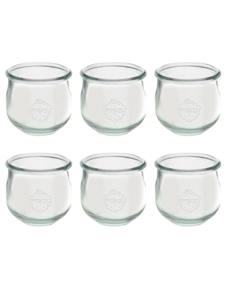Słoiki i Dodatki - Słoiki WECK 6szt/ żaroodporny słoik 370ml TULIP - product b2b.wamar.biz 3