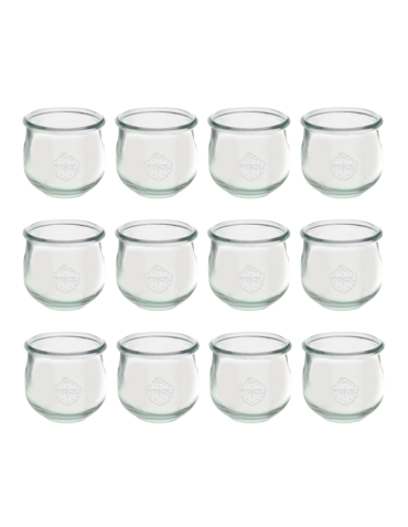 Słoiki i Dodatki - Słoiki WECK 12szt/ żaroodporny słoik 370ml TULIP - product 3