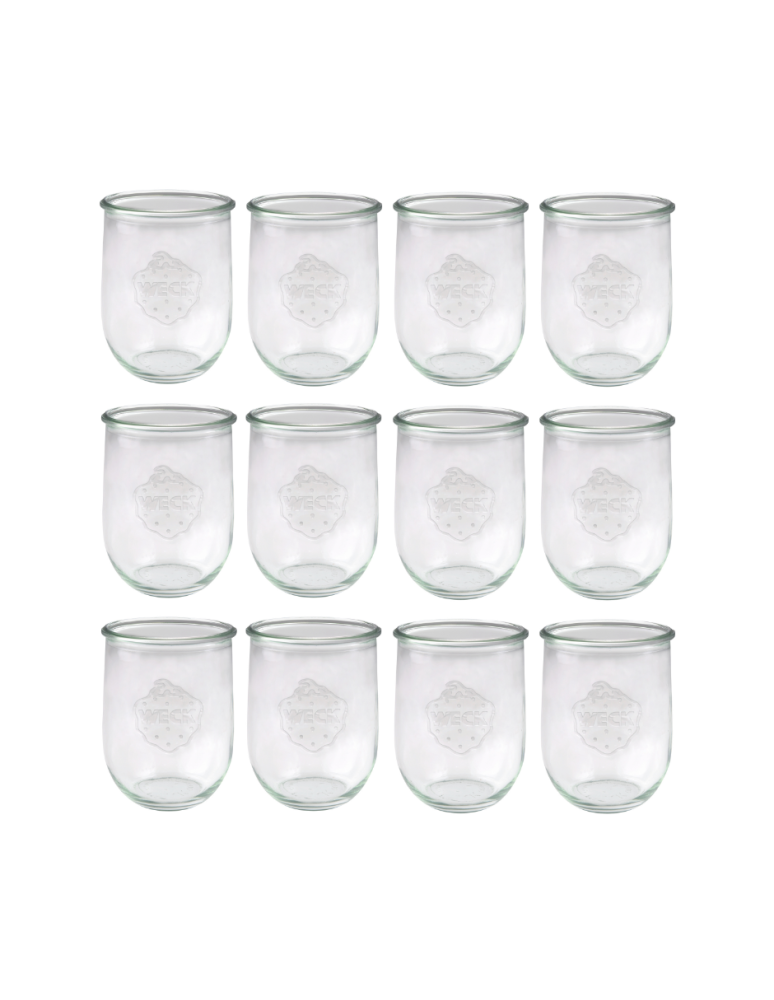 Słoiki i Dodatki - Słoiki WECK 12szt/ żaroodporny słoik 1l 1062ml TULIP - product b2b.wamar.biz 3